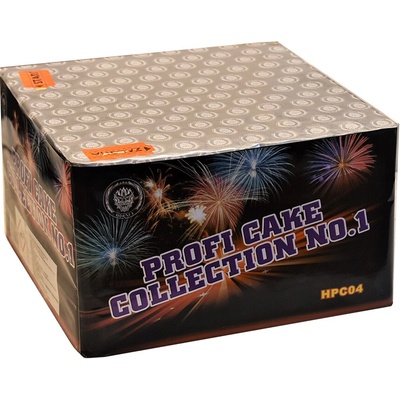 Kompaktní ohňostroj Profi Cake NO. 1B 100 ran