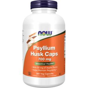 NOW Psyllium Husk 700 mg | with Apple Pectin [360 капсули]