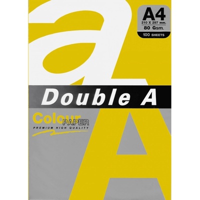 Double A Цветна хартия Double A, A4, 500л, златист
