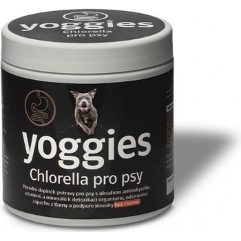 Yoggies Chlorella pre psov Sladkovodná riasa (zápach z papule aj prebiotikum) 100 g