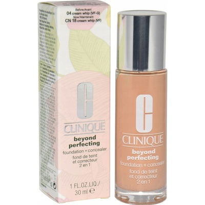Clinique Beyond Perfecting Foundation + Concealer hydratační make-up a korektor v jednom 4Cream whip 30 ml