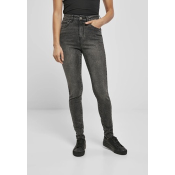 Urban Classics Дамски дънки в черно от Urban Classics, модел Ladies High Waist Skinny JeansUB-TB2970-00618 - Черен, размер 26/30