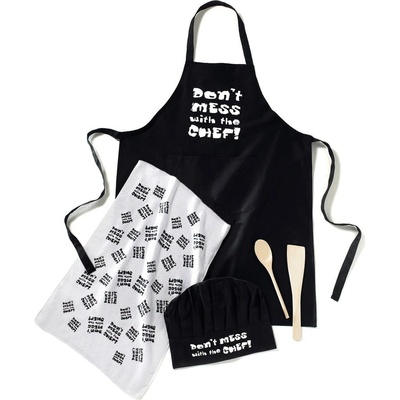 Cooksmart 5-dielna súprava pre kuchárov Don't Mess With The Chef