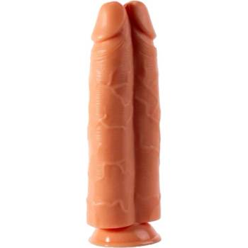 Image 1 of Lovetoy Двучленна лепяща се отливка "side by side flesh" 28 см