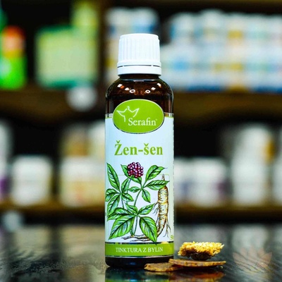 Serafin byliny Žen-šen tinktura z bylin 50 ml