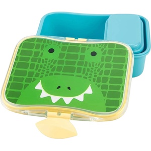 Skip Hop Комплект кутии за храна Skip Hop Zoo - 2 броя, крокодил (9N762910)