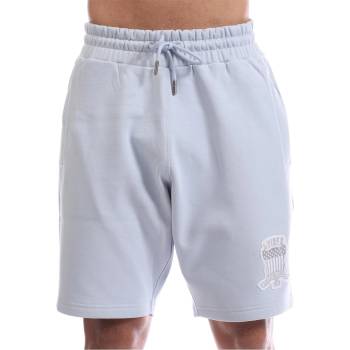 Avirex Поларени къси панталони Avirex Men's Sunny Fleece Jogger Shorts - Sky Blue