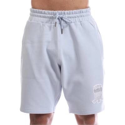 Avirex Поларени къси панталони Avirex Men's Sunny Fleece Jogger Shorts - Sky Blue