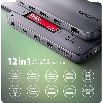 Axagon HMC-12GM2