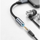 Ugreen AV142 adaptér 3,5mm jack / USB-C 10cm sivý 30632