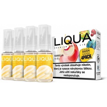 Ritchy Liqua Elements 4Pack Vanilla 4 x 10 ml 12 mg