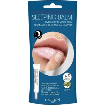 L'Action Overnight Hemp Lip Balm Балсам за устни дамски 10ml