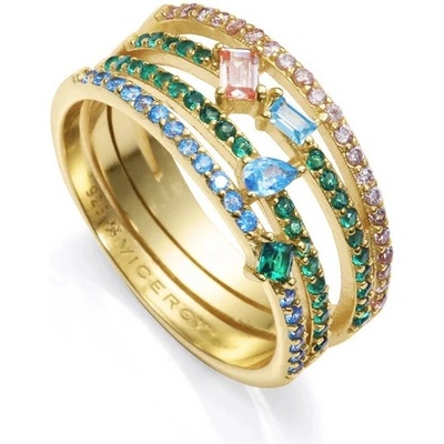 Viceroy pozlacený prsten pro ženy 15121A012