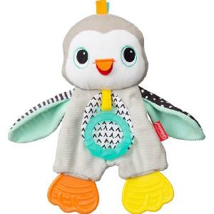 Infantino Бебешка мека сензорна играчка Infantino - Пингвин (IN316329)