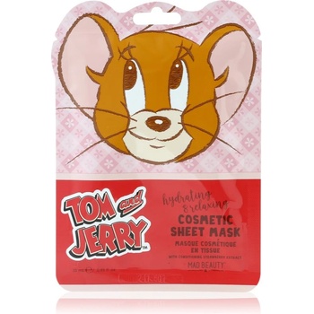 Mad Beauty Tom & Jerry Sheet Mask - Jerry хидратираща платнена маска с хиалуронова киселина
