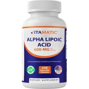 VITAMATIC Alpha Lipoic Acid 300 mg [240 капсули]