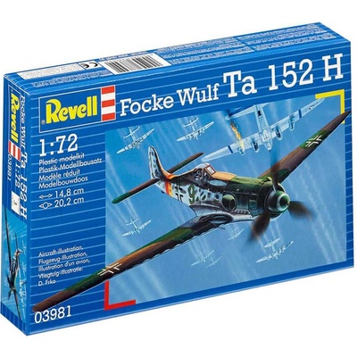 Revell Plastic ModelKit letadlo 03981 Focke Wulf Ta 152 H 1:72