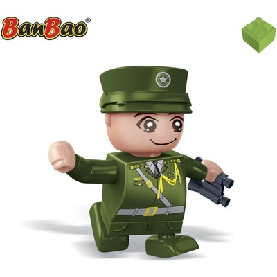 BanBao Конструктор, Banbao, Мини фигури, Войник, 4 см (B7227)