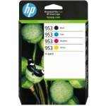 HP Compaq HP 953 4-Pack CMYK(4) Original Combo Ink Cartridge - 6ZC69AE#LS1