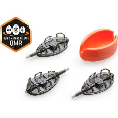 Mivardi Krmítko Method Feeder set QMR Grip L (30g + 40g + 50g + mould)