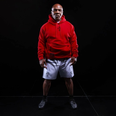 Venum x Mike Tyson Tiger Intense Red/Deep Black