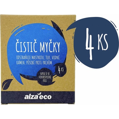 AlzaEco čistič umývačky 4 ks