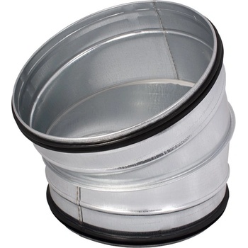 Image 1 of Dalap Кръгло метално коляно 30° с уплътнителна гума Ø 80 мм (80250)