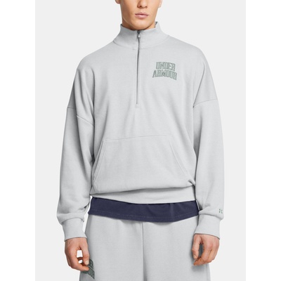 Under Armour Мъжки суитшърт Under Armour UA Icon HWT Terry OS 1/2 Zip Under Armour | Siv | МЪЖЕ | M