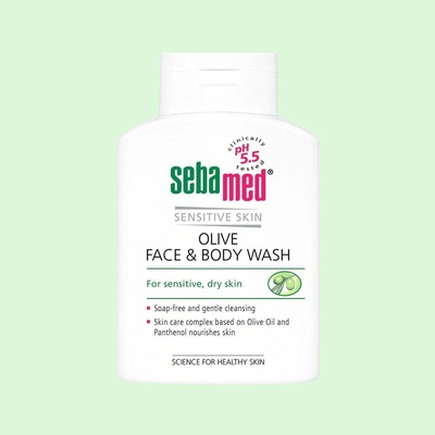 Sebamed mycí emulze obličej a tělo olivová 200 ml