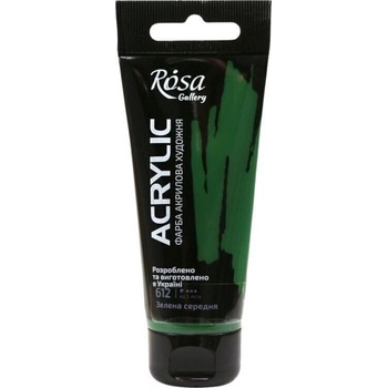 Rosa Gallery АКРИЛНА боя Green Medium (612) 60 ml 1 бр (3241612)