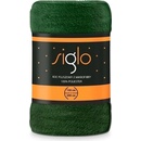 FARO deka mikroplyš Siglo tmavě zelená