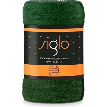 FARO deka mikroplyš Siglo tmavě zelená