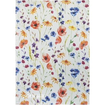 SCAN QUILT Kuchynské utierky FLORA 616 Bavlna 50x70 cm
