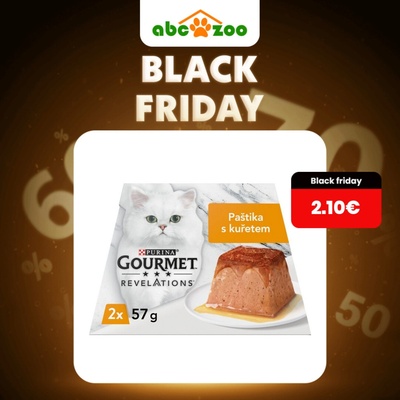 Gourmet Revelations jemná paštéta s kuraťom a omáčkou 2 x 57 g