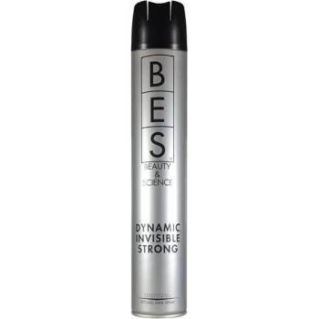 Bes beauty & science Лак за коса със силна фиксация BES Hair Fashion Dynamic Invisible Strong Hair Spray 500 ml