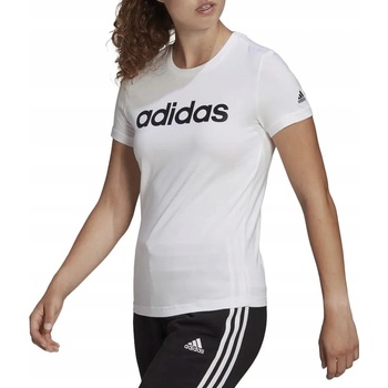 adidas tričko Performance W E LIN SLIM T Biela Čierna