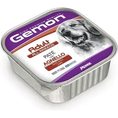 Monge GEMON Adult All Breeds Pate with LAMB пастет за куче с агнешко 150gr