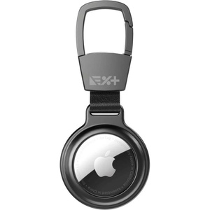 Next One AirTag Magnetic Aluminium Key Carabiner - black ATG-ALU-BLK