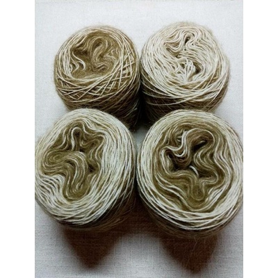 Organic sada 4x200m Natur Pudriges khaki