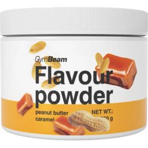 GymBeam Flavour Powder [250 грама] Фъстъчено масло с карамел