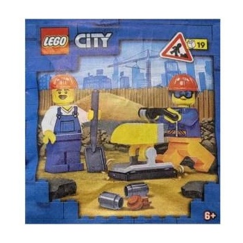 LEGO® Конструктор Lego City, Строителна бригада с инструменти, Лимитирана серия, 952305