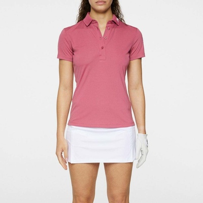 J.Lindeberg Dámska polokošeľa Tour Tech Polo Rose Wine