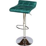 Bogdan Furniture Am Бар стол Калипсо -5 кадифе тъмно зелен