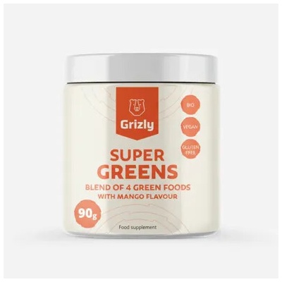 Grizly Super Greens blend mango BIO 90 g