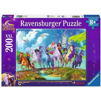 Ravensburger Пъзел Ravensburger от 200 части - Академия "Еднорог (12004165)
