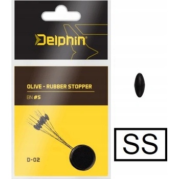 Delphin Olive Rubber stopper SS