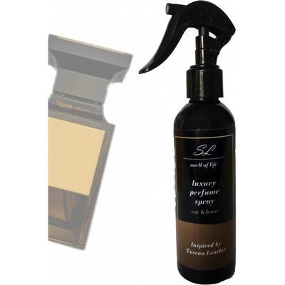 Smell of Life Parfém do bytu / auta inspirovaný vůní "Tuscan Leather" 200 ml
