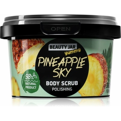 Beauty Jar Yummy rozjasňujúci peeling Pineapple Sky 360 g