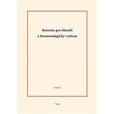 Ročenka pro filosofii a fenomenologický výzkum