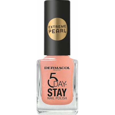 Dermacol 5 Day Stay Extreme Pearl lak na nechty s perleťovým leskom odtieň 2 11 ml